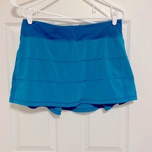 Lululemon pace setter skort